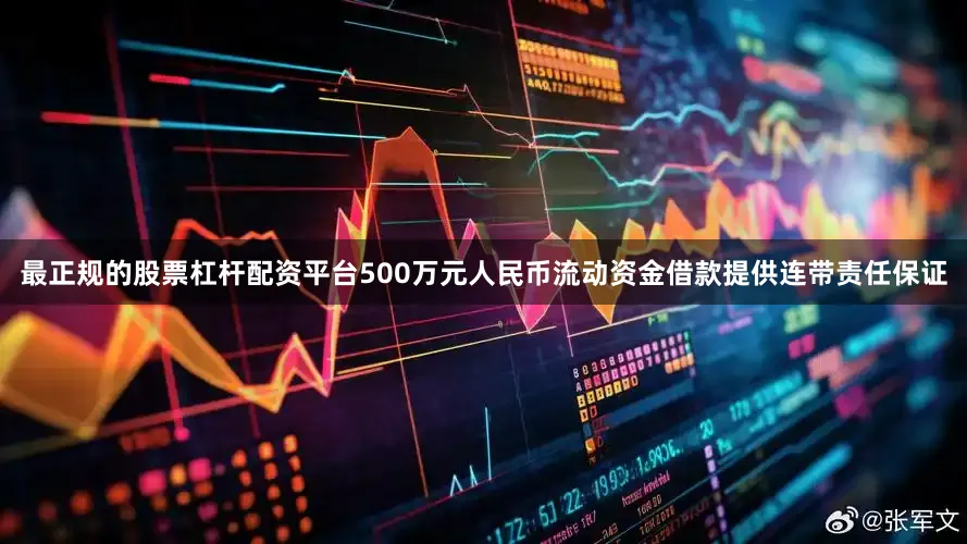 最正规的股票杠杆配资平台500万元人民币流动资金借款提供连带责任保证